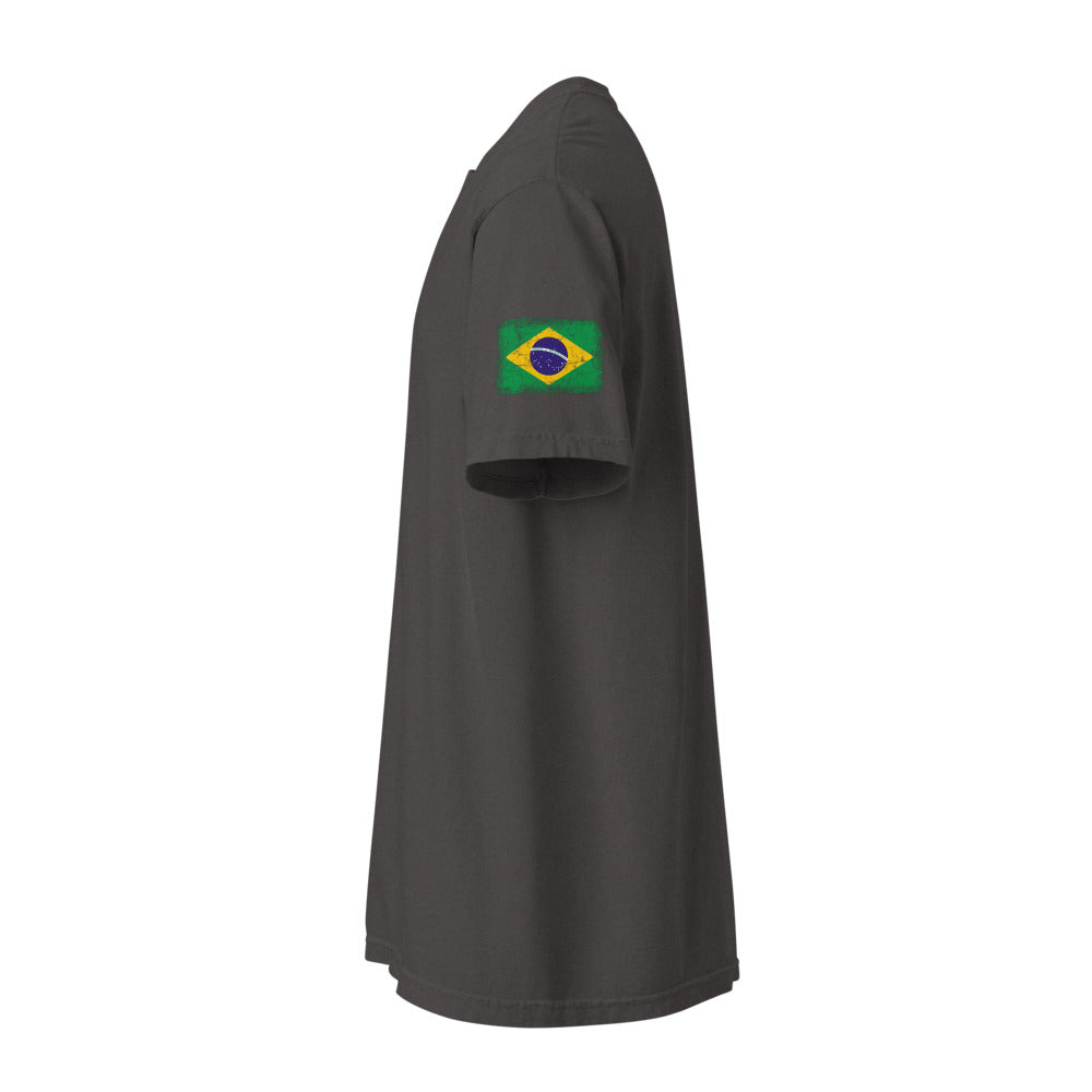 Brasil Flag Tee — Sleeve — Graphite