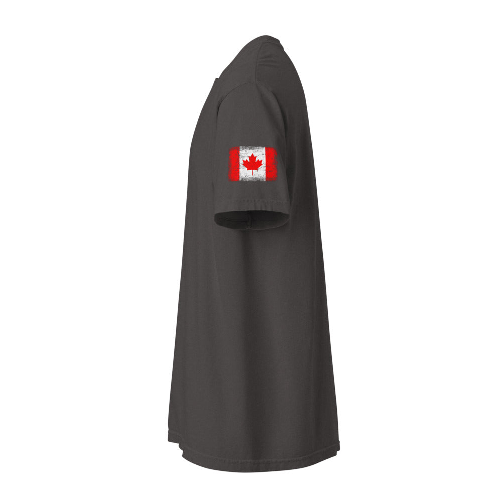Canada Flag Tee — Sleeve — Graphite