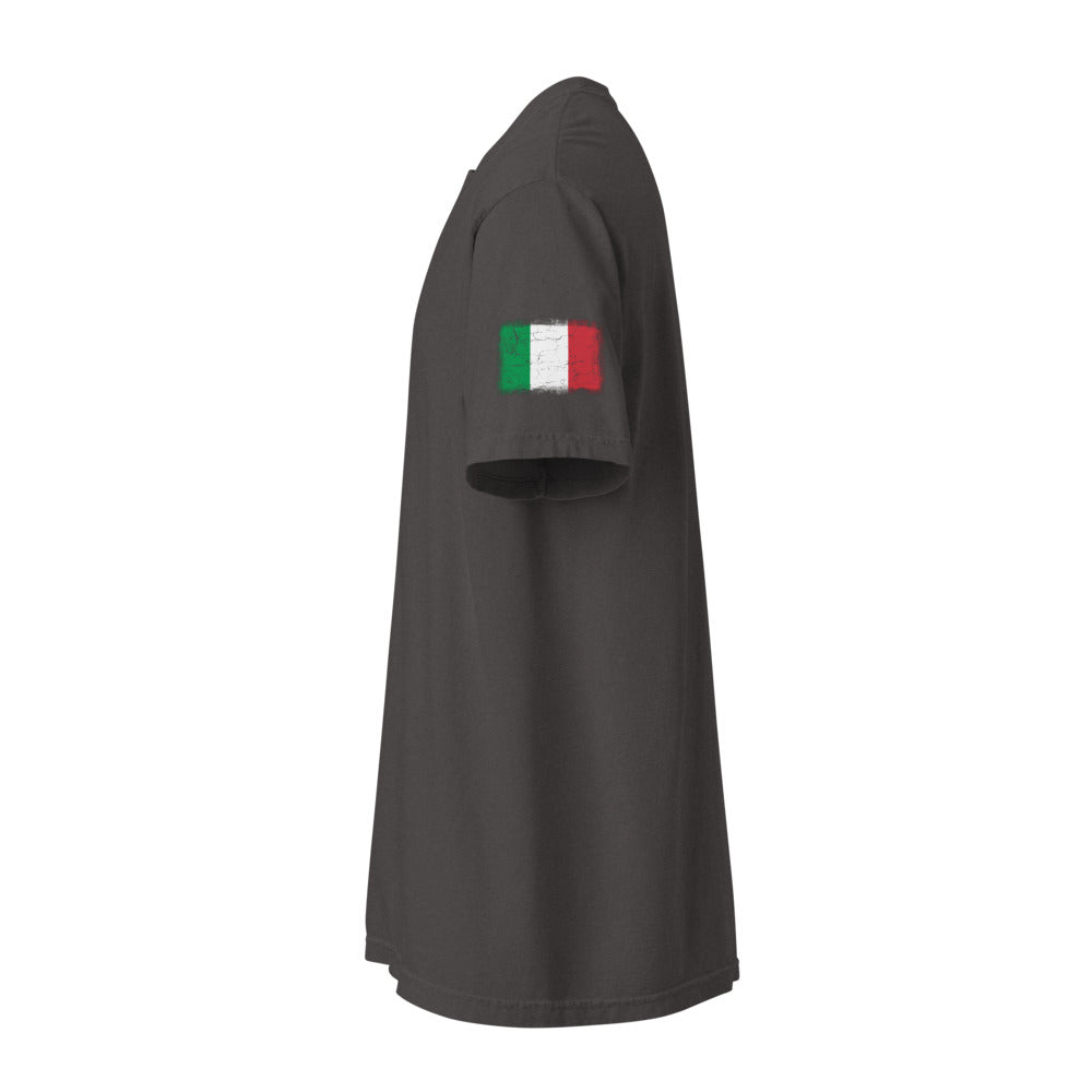 Italy Flag Tee — Sleeve — Graphite