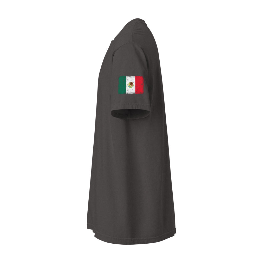 Mexico Flag Tee — Sleeve — Graphite