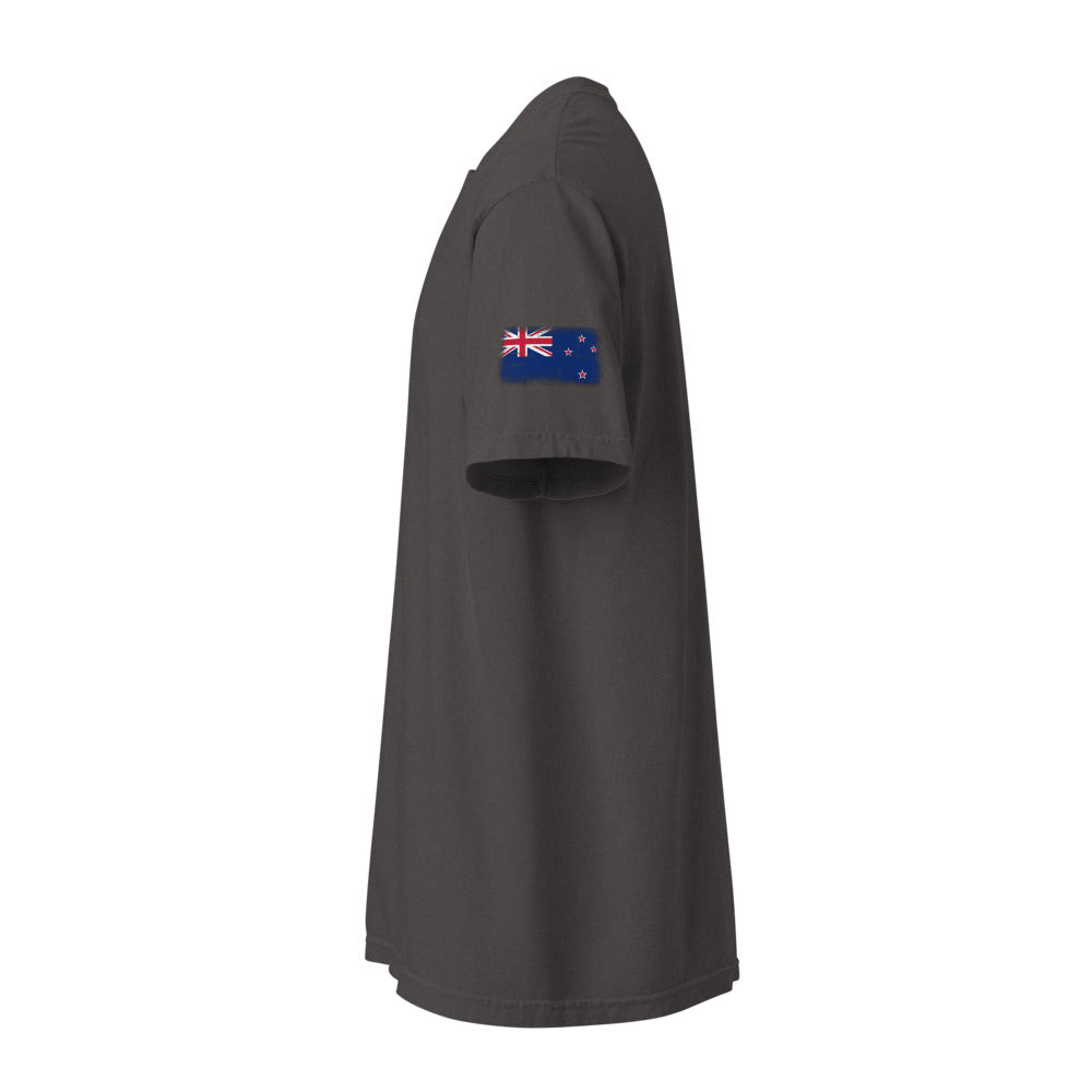 New Zealand Flag Tee — Sleeve — Graphite