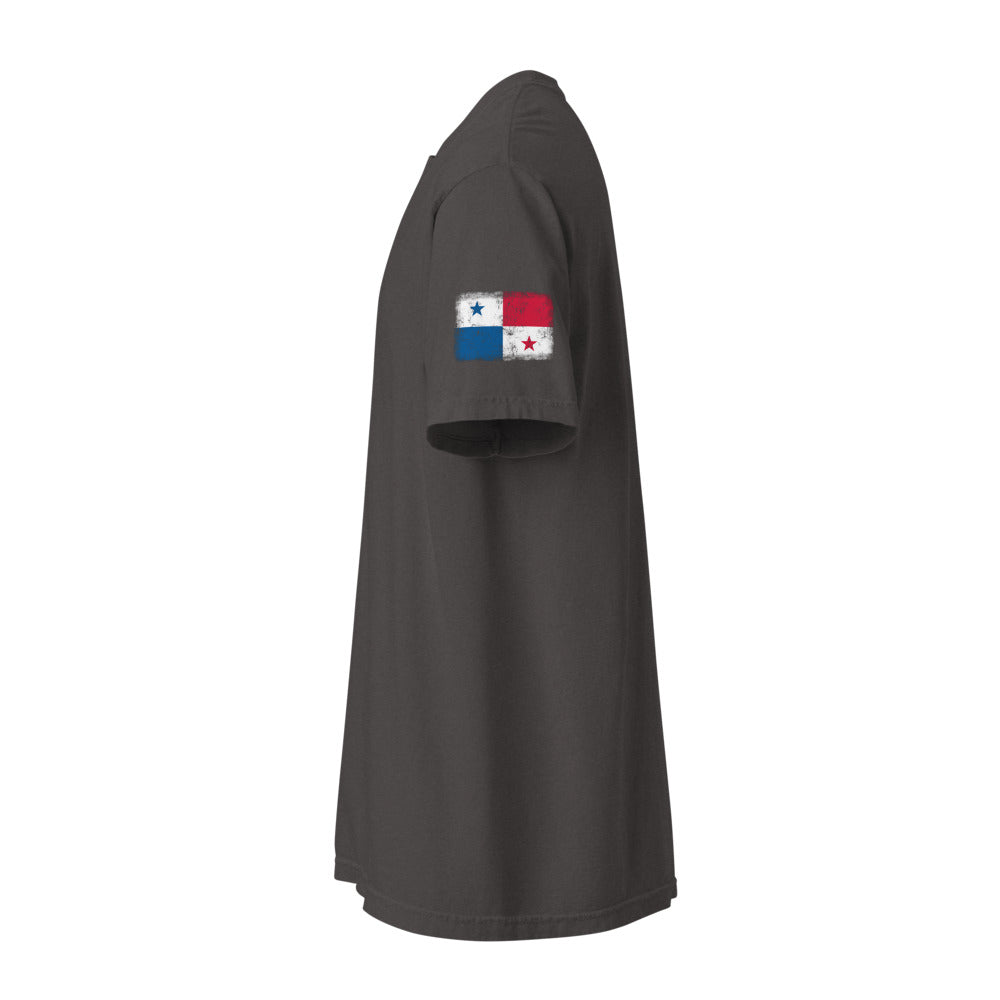 Panama Flag Tee — Sleeve — Graphite