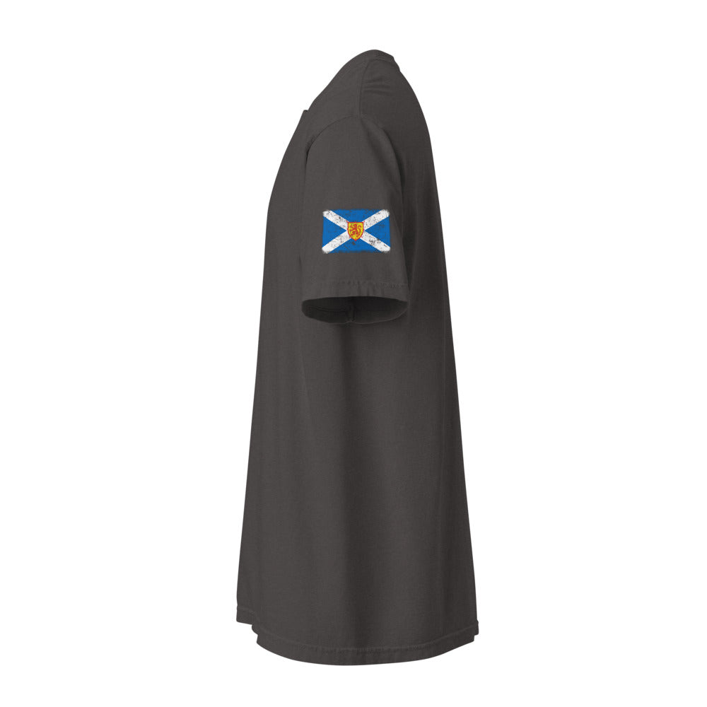 Scotland Flag Tee — Sleeve — Graphite