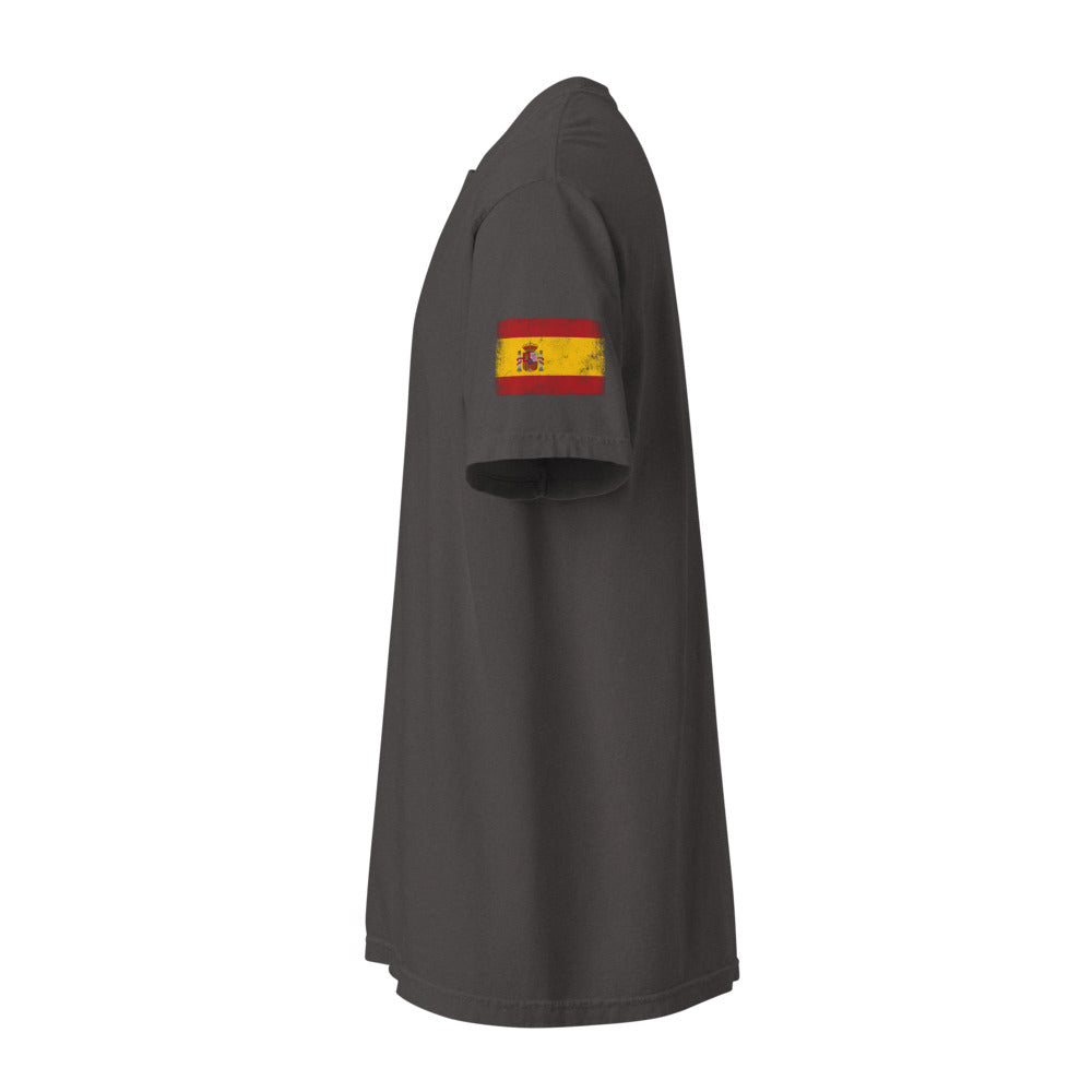 Spain Flag Tee — Sleeve — Graphite