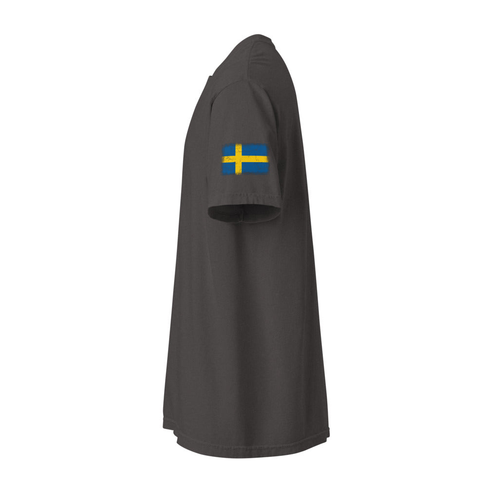 Sweden Flag Tee — Sleeve — Graphite