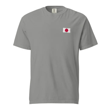 Japan Flag Tee | Front | Unisex | Heavyweight Cotton
