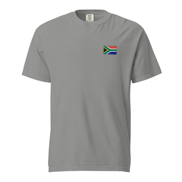 South Africa Flag Tee | Front | Unisex | Heavyweight Cotton