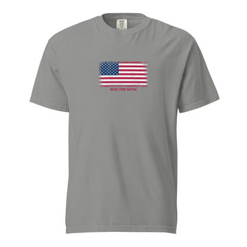 USA Flag T-Shirt | Unisex | Heavyweight Cotton
