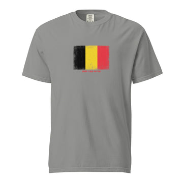 Belgium Flag T-Shirt | Unisex | Heavyweight Cotton