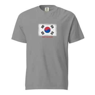South Korea Flag T-Shirt | Unisex | Heavyweight Cotton