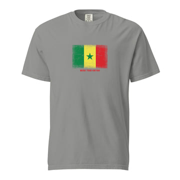 Senegal Flag T-Shirt | Unisex | Heavyweight Cotton
