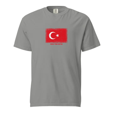 Turkey Flag T-Shirt | Unisex | Heavyweight Cotton