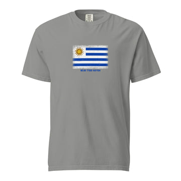 Uruguay Flag T-Shirt | Unisex | Heavyweight Cotton