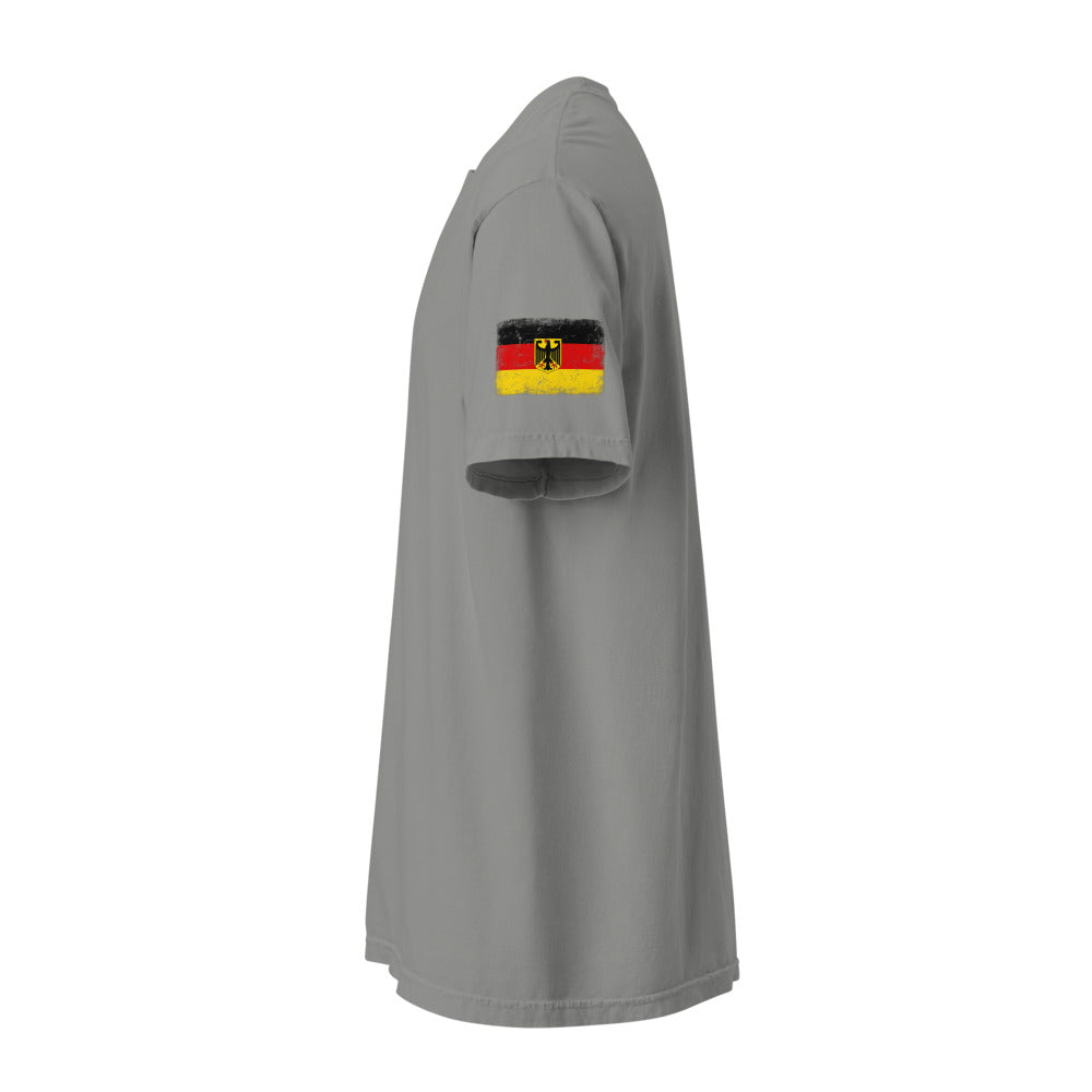 Germany Flag Tee — Sleeve — Grey