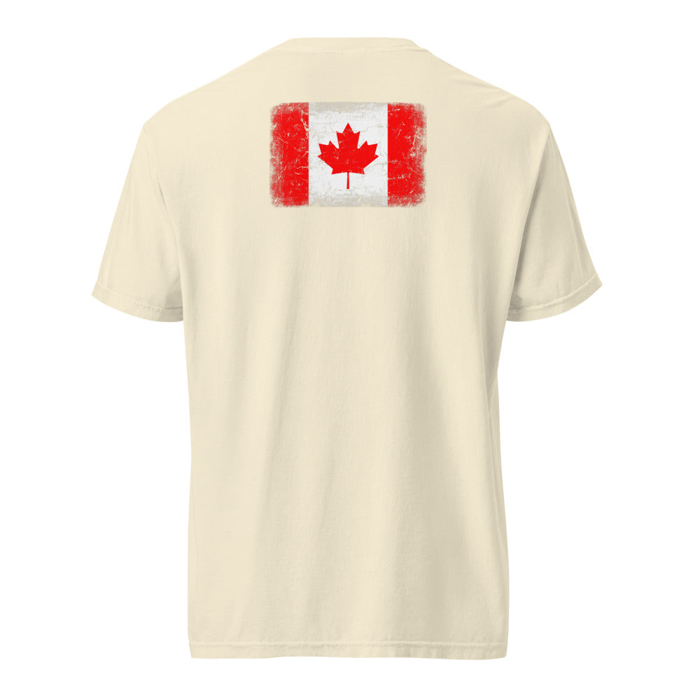 Canada Flag Tee — Back — Ivory