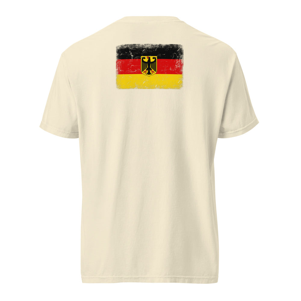Germany Flag Tee — Back — Ivory