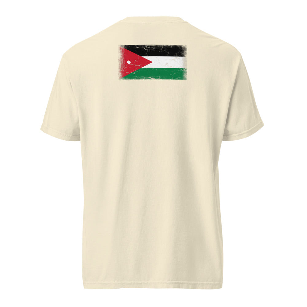 Jordan Flag Tee — Back — Ivory