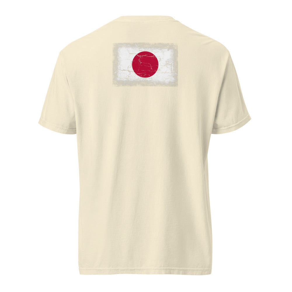 Japan Flag Tee — Back — Ivory
