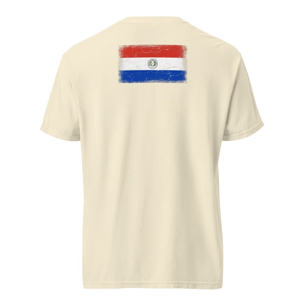 Paraguay Flag Tee — Back — Ivory