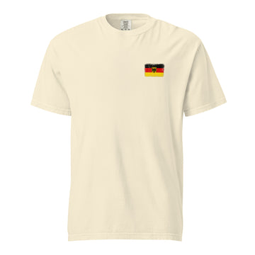 Germany Flag Tee | Front | Unisex | Heavyweight Cotton