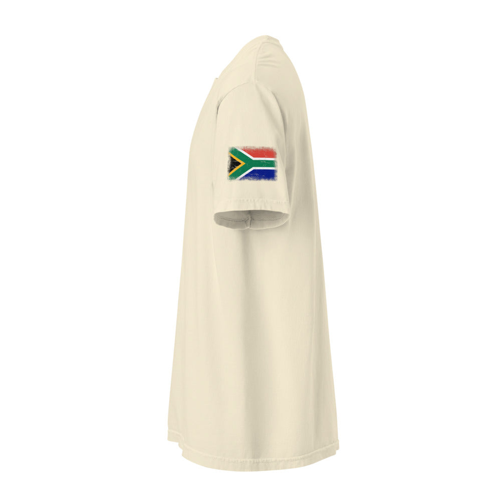 South Africa Flag Tee — Sleeve — Ivory