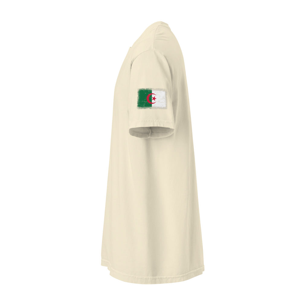 Algeria Flag Tee — Sleeve — Ivory