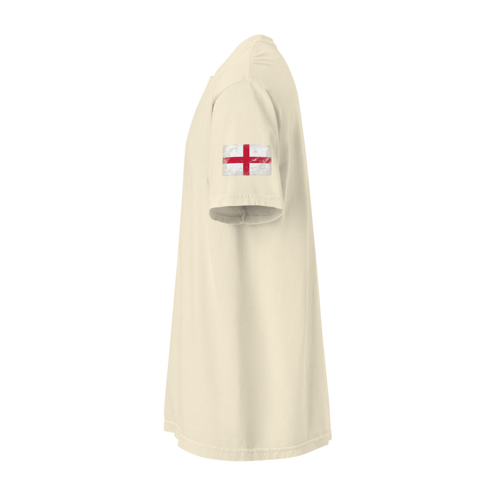 England Flag Tee — Sleeve — Ivory