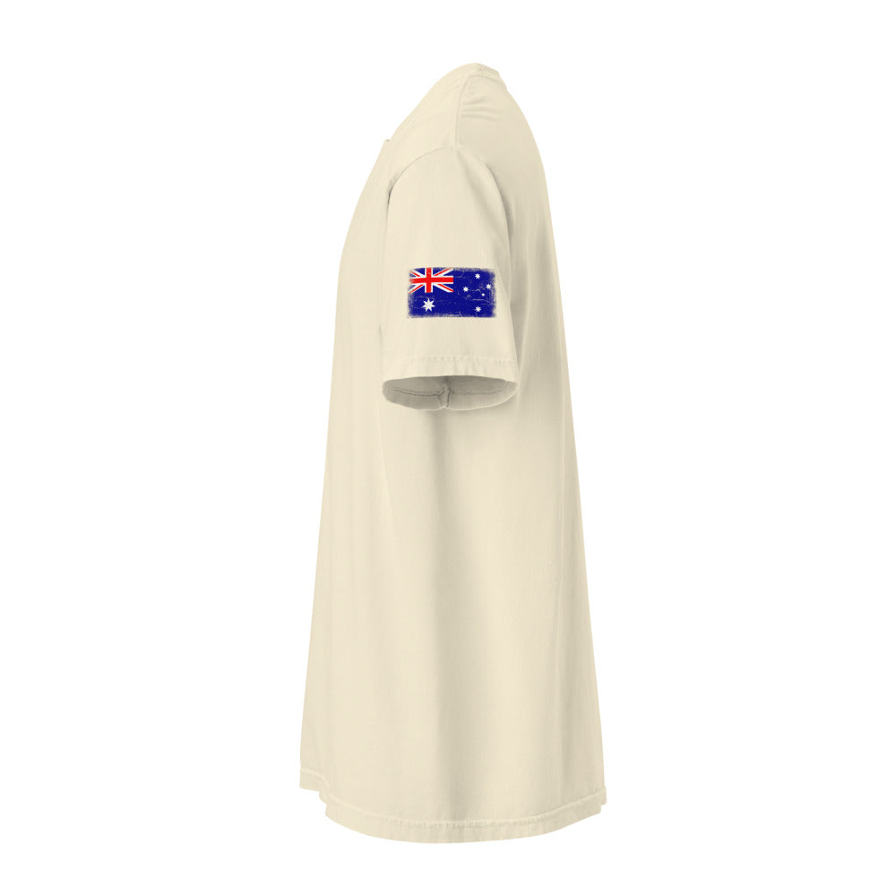 Australia Flag Tee — Sleeve — Ivory