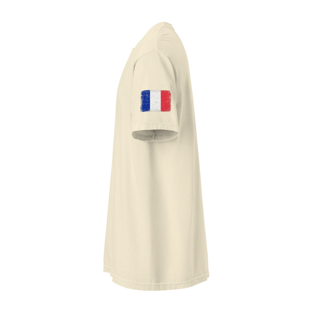 France Flag Tee — Sleeve — Ivory