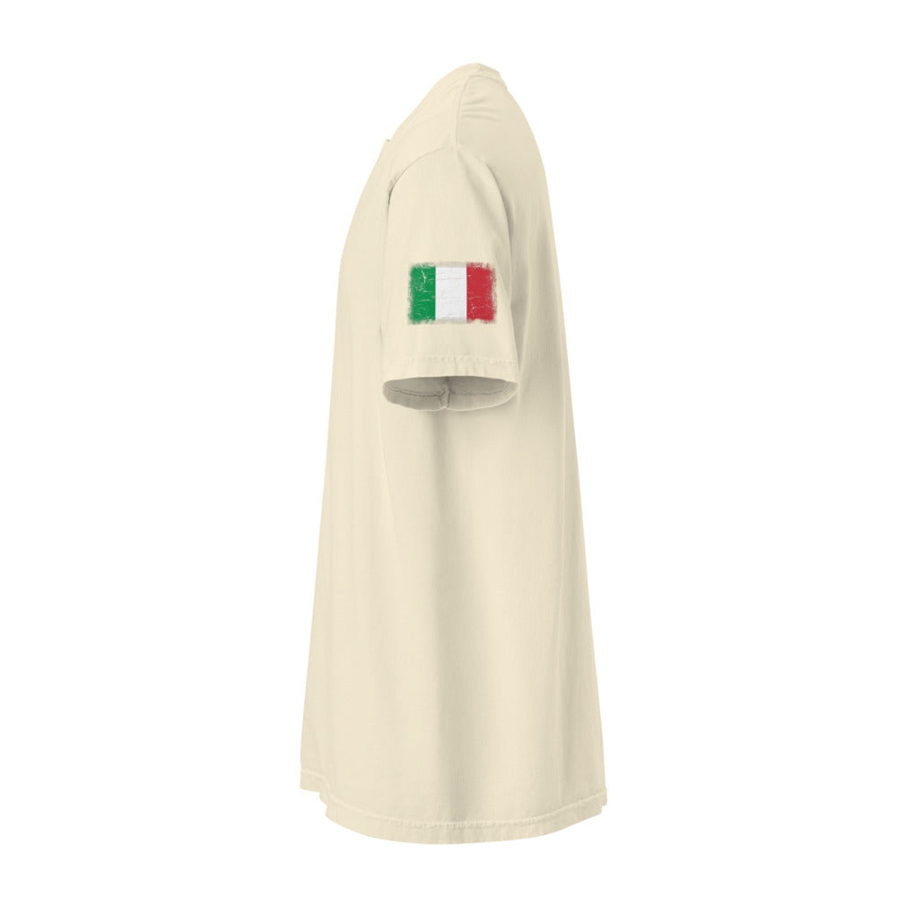 Italy Flag Tee — Sleeve — Ivory