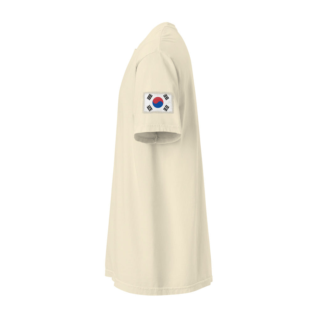 South Korea Flag Tee — Sleeve — Ivory