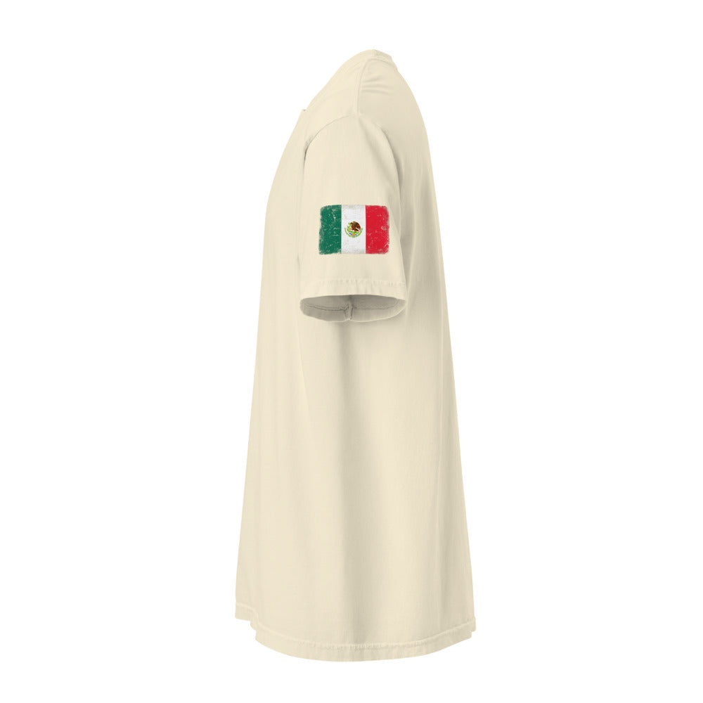 Mexico Flag Tee — Sleeve — Ivory