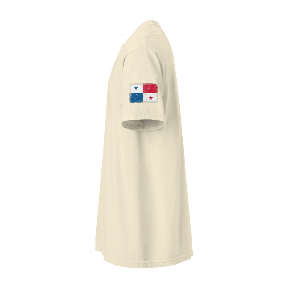 Panama Flag Tee — Sleeve — Ivory