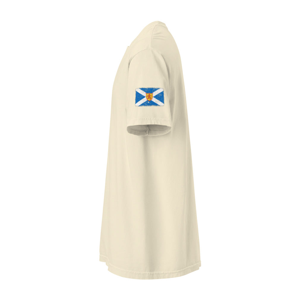 Scotland Flag Tee — Sleeve — Ivory
