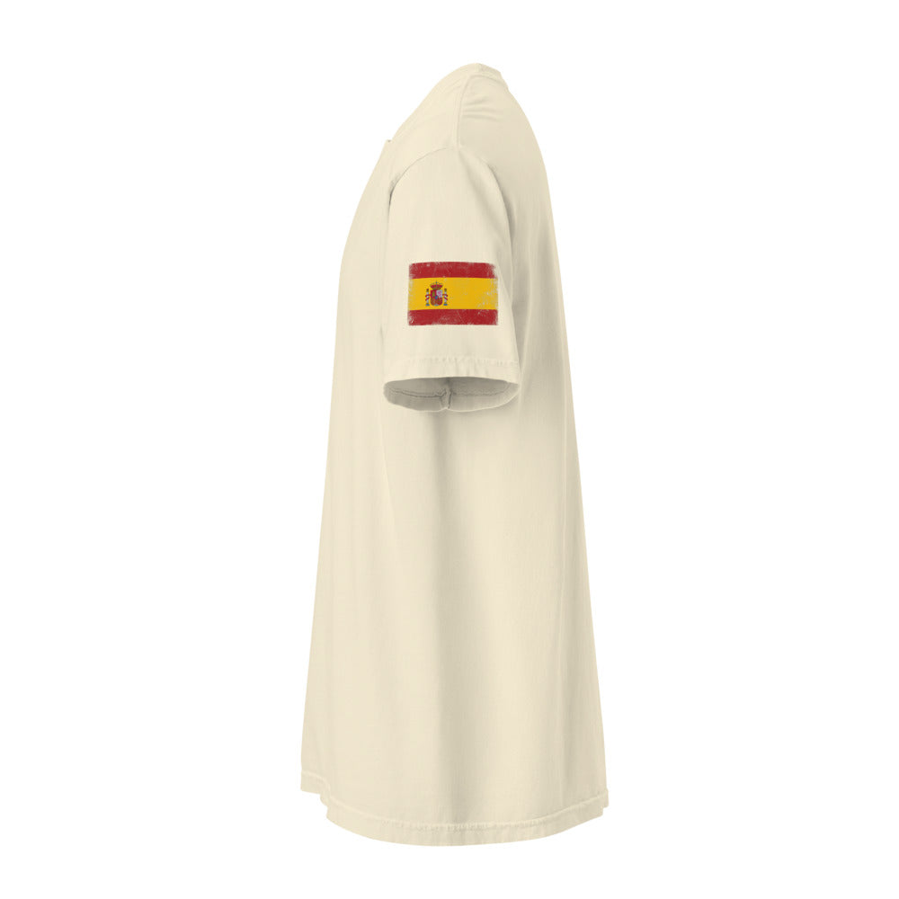 Spain Flag Tee — Sleeve — Ivory