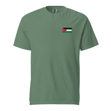 Jordan Flag Tee | Front | Unisex | Heavyweight Cotton