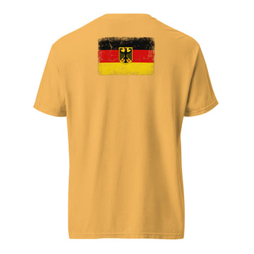 Germany Flag Tee | Back Print | Unisex | Heavyweight Cotton