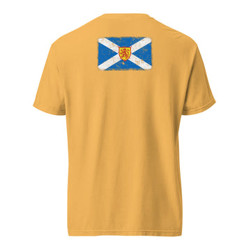 Scotland Flag Tee | Back Print | Unisex | Heavyweight Cotton