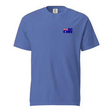 Australia Flag Tee | Front | Unisex | Heavyweight Cotton