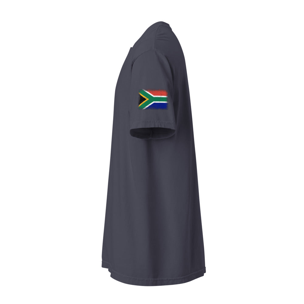 South Africa Flag Tee — Sleeve — Navy