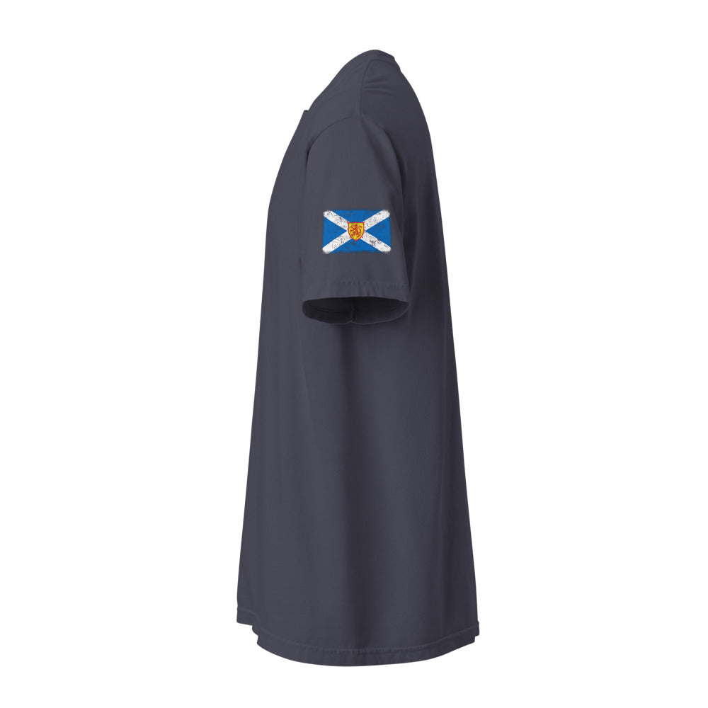 Scotland Flag Tee — Sleeve — Navy