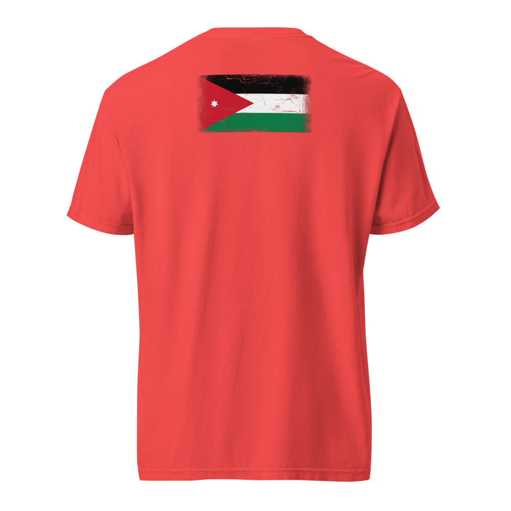 Jordan Flag Tee — Back — Paprika