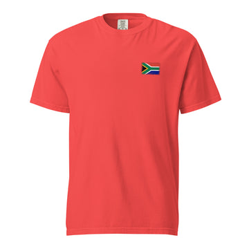 South Africa Flag Tee | Front | Unisex | Heavyweight Cotton