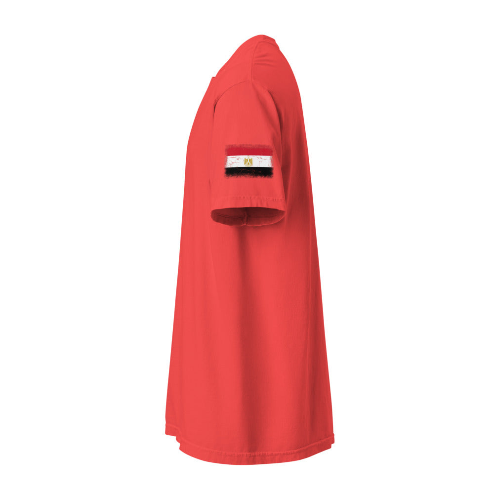 Egypt Flag Tee — Sleeve — Paprika