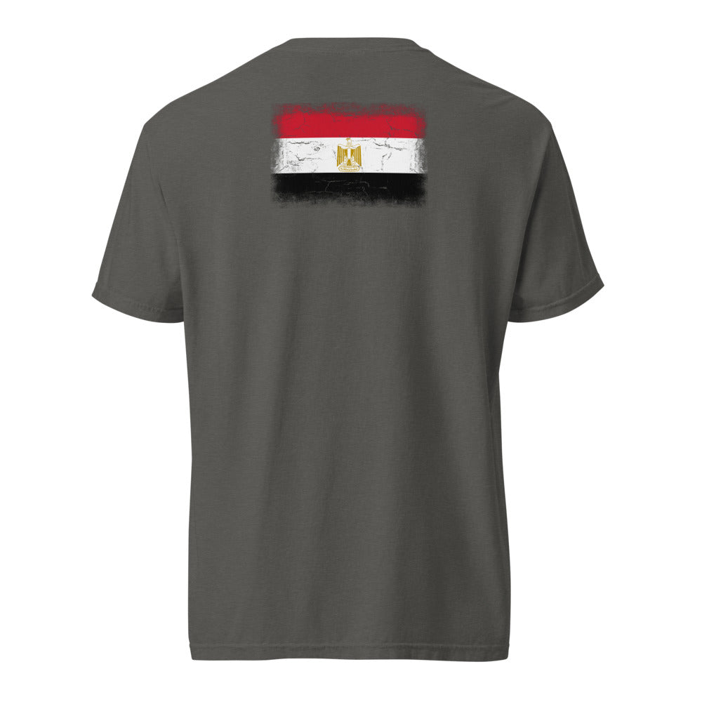 Egypt Flag Tee — Back — Pepper