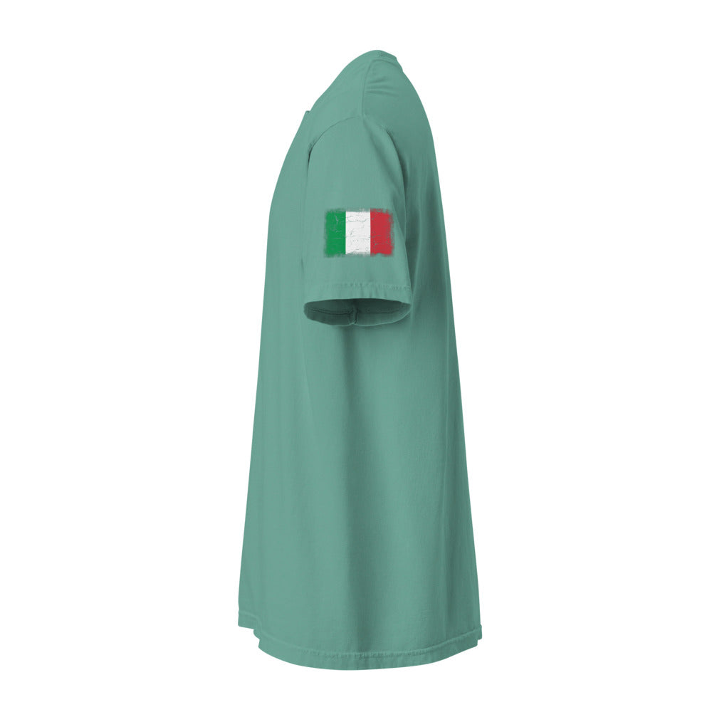 Italy Flag Tee — Sleeve — Seafoam