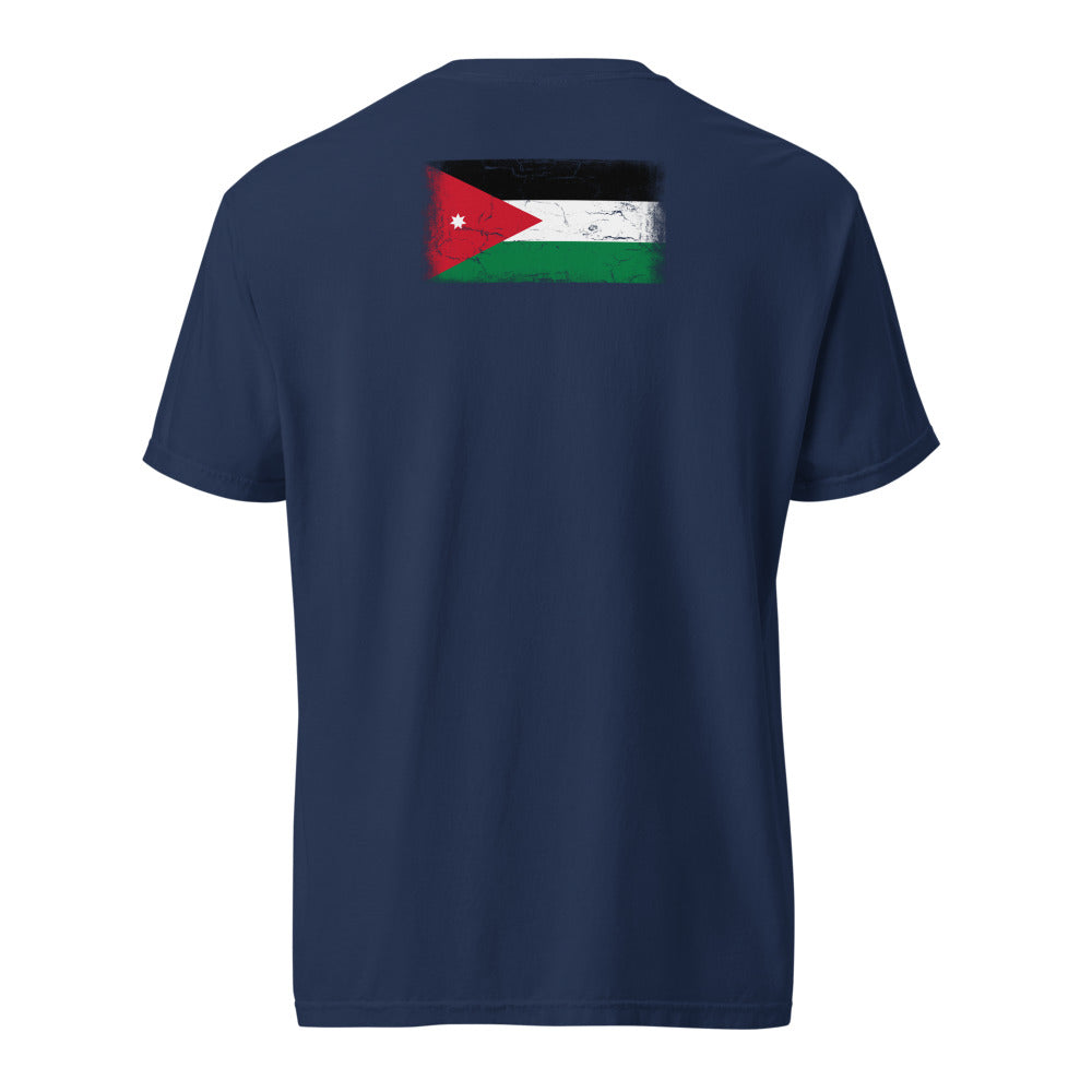Jordan Flag Tee — Back — True Navy