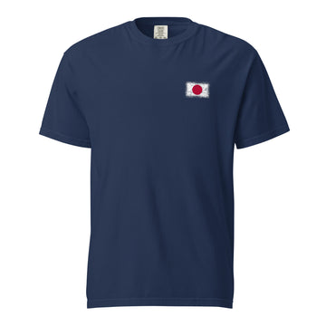 Japan Flag Tee | Front | Unisex | Heavyweight Cotton