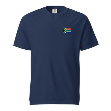 South Africa Flag Tee | Front | Unisex | Heavyweight Cotton