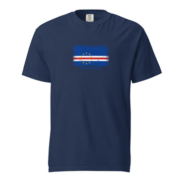 Cape Verde Flag T-Shirt | Unisex | Heavyweight Cotton